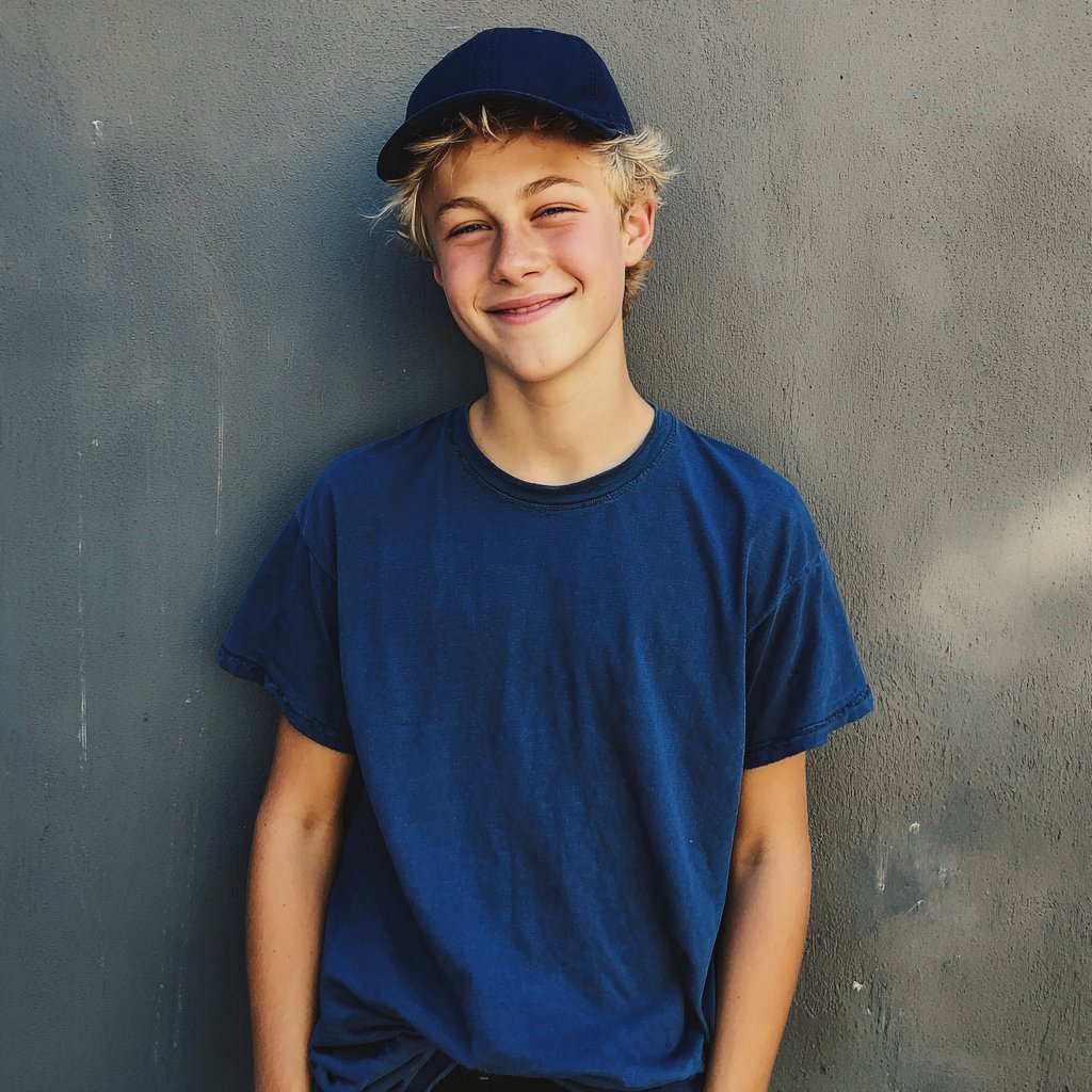 A smiling teenage boy | Source: Midjourney