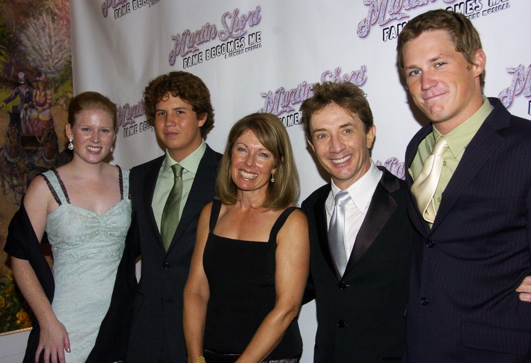 Martin Short and his family