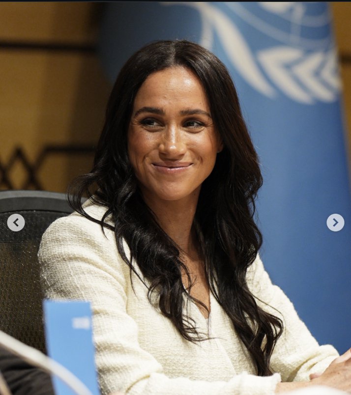 Meghan Markle during their Jordan visit. | Source: Instagram/HelloMag