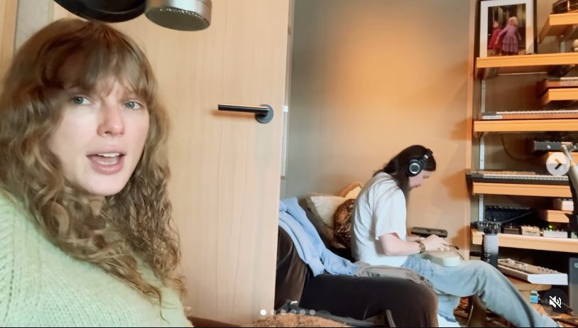 Taylor Swift and Max Martin working on 