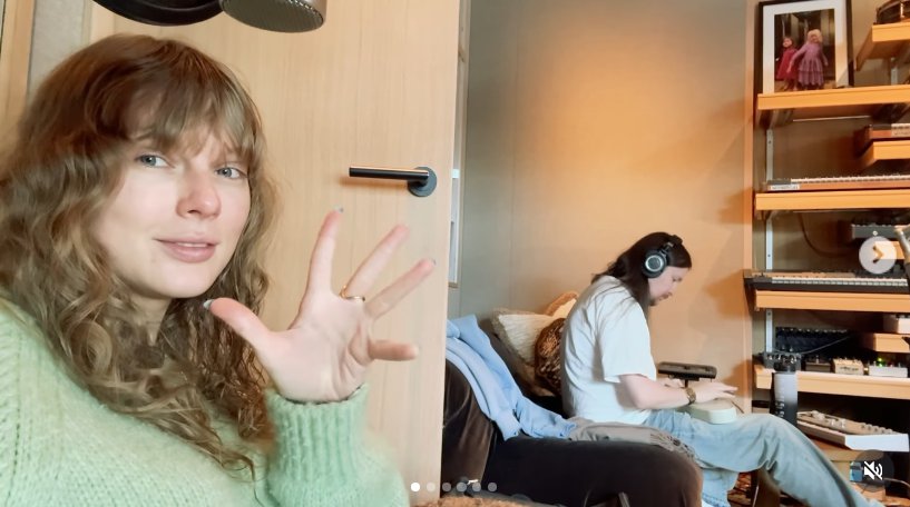 Taylor Swift and Max Martin working on 