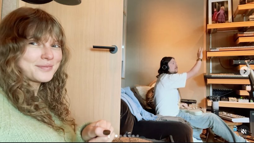 Taylor Swift and Max Martin working on 