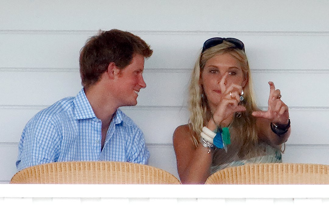 Prince Harry and Chelsy Davy at Guards Polo Club, Smith's Lawn on July 30, 2006 in Egham, England. | Source: Getty Images