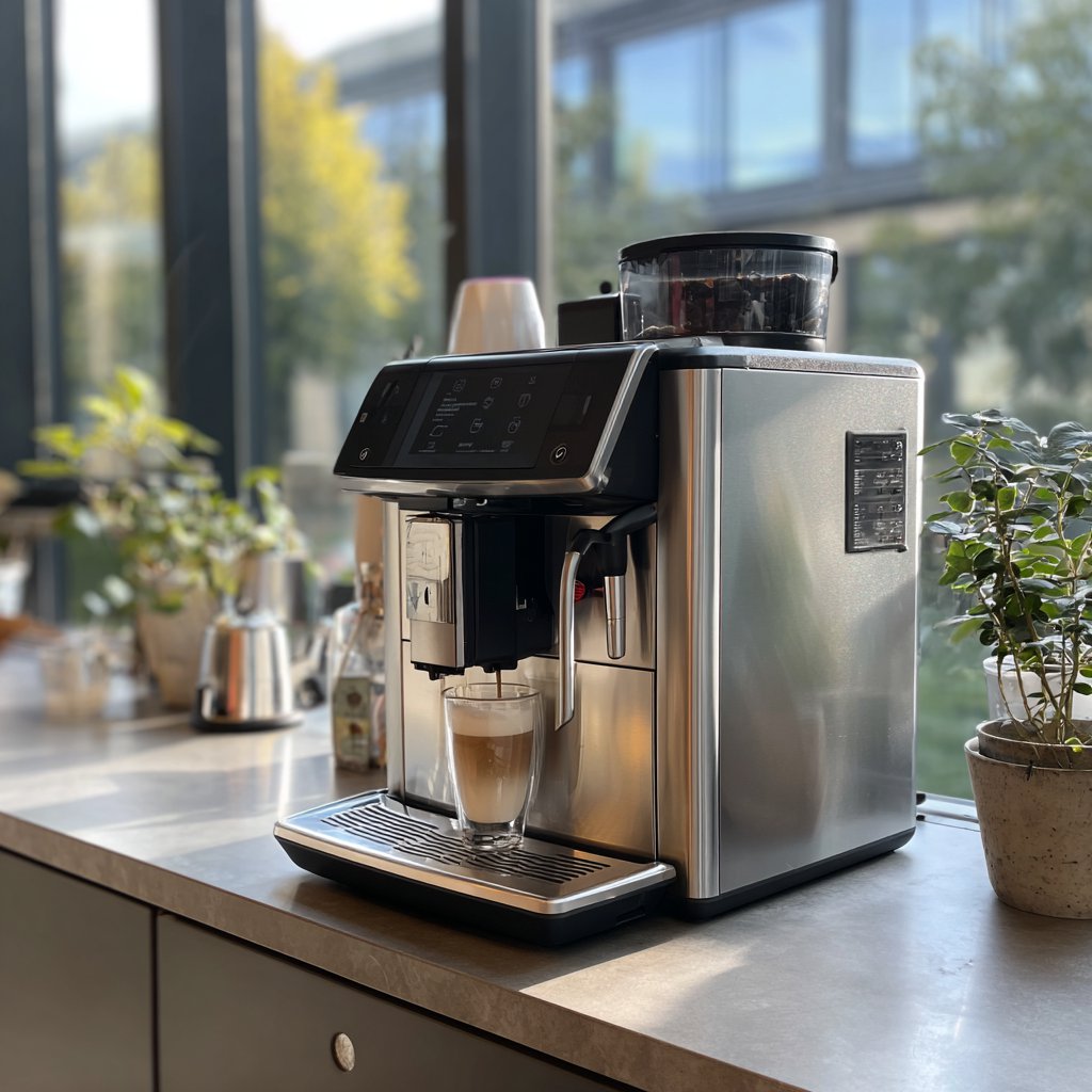 An office coffee machine | Source: Midjourney