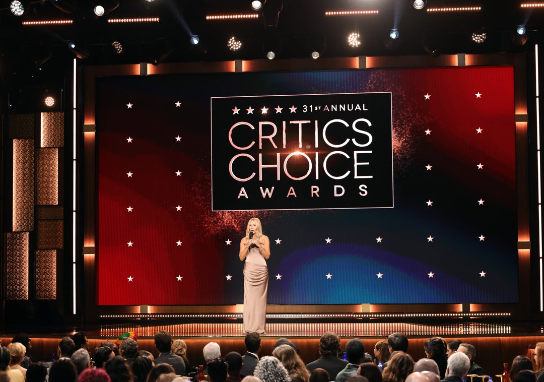 Chelsea Handler speaks onstage during the 31st Annual Critics Choice Awards | Source: Getty Images