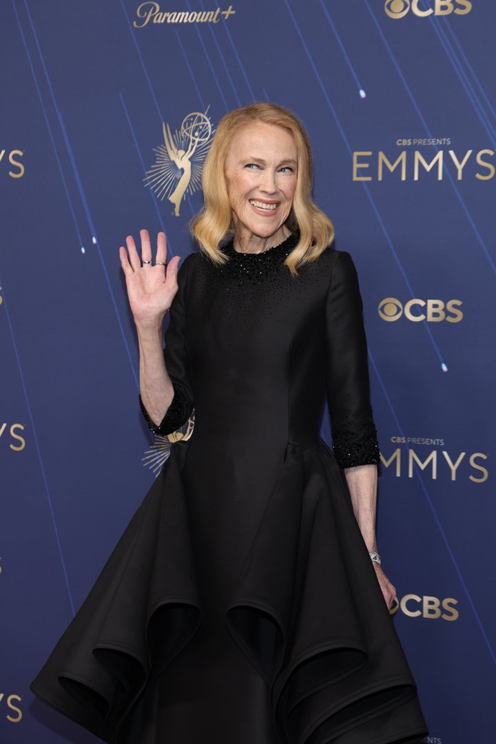 Catherine O'Hara attends the 77th Primetime Emmy Awards at Peacock Theater in Los Angeles, California on September 14, 2025. | Source: Getty Images