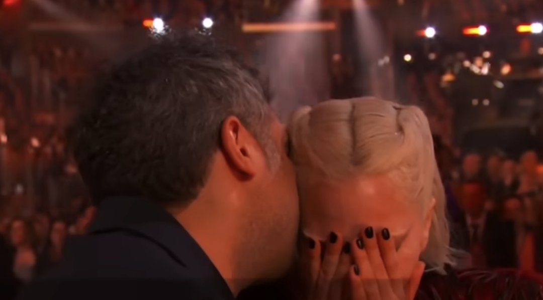 Lady Gaga reacts to winning Best Pop Vocal Album for