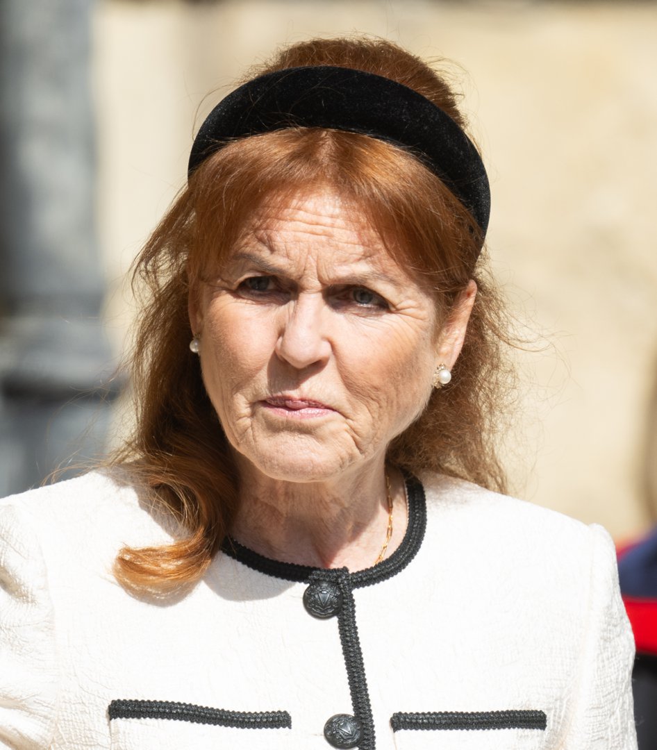 Sarah Ferguson at the Easter Service at St. George's Chapel on April 20, 2025, in Windsor, England. | Source: Getty Images