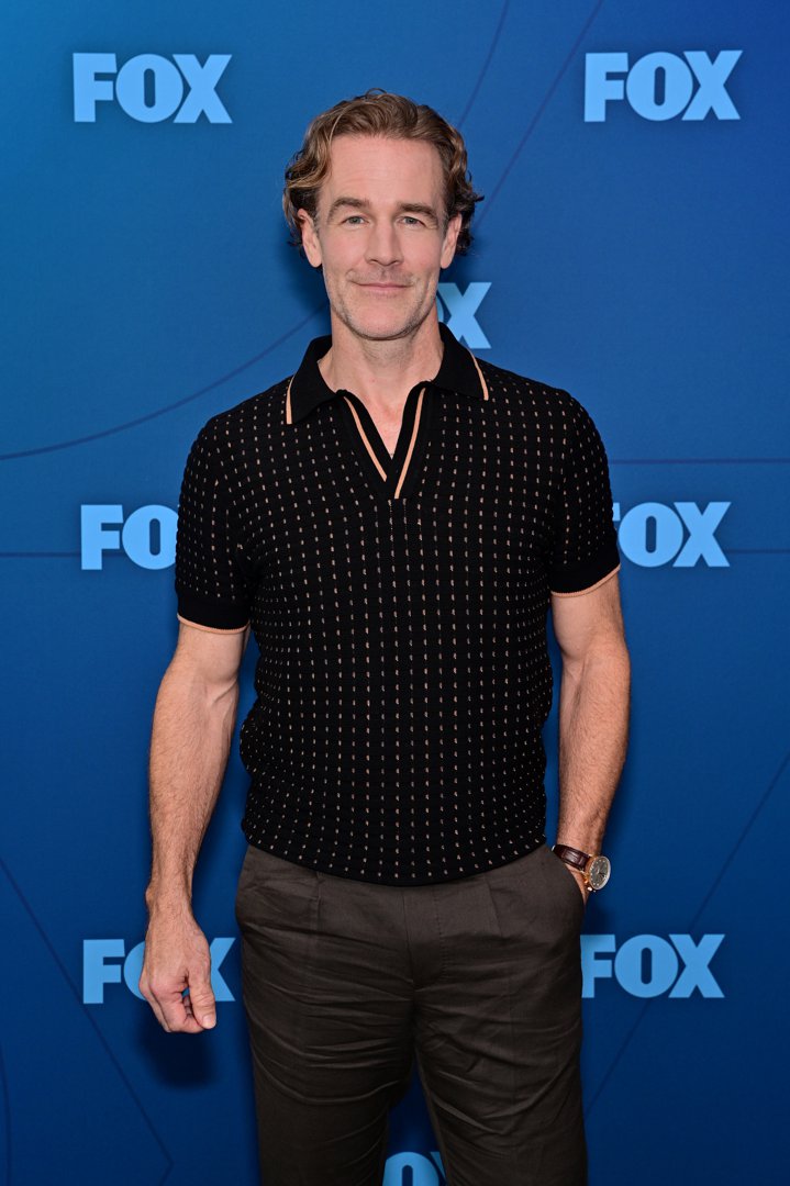 James Van Der Beek at FOX Winter Press Day in Los Angeles, California on November 18, 2024. | Source: Getty Images