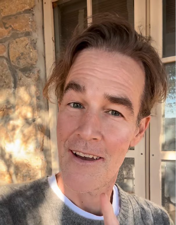 James Van Der Beek talks about New Year's Resolutions, from a post dated January 16, 2026. | Source: Instagram/vanderjames