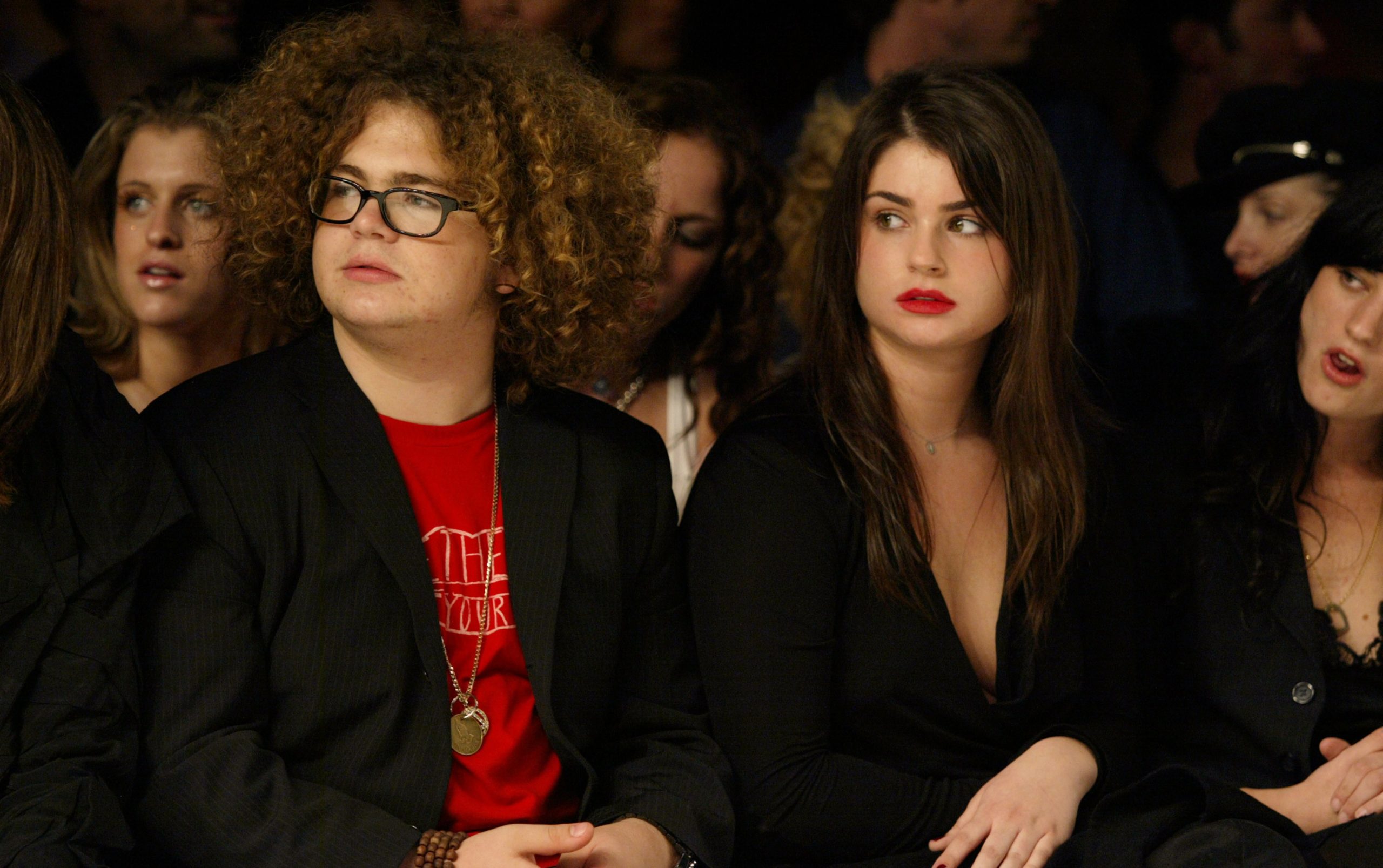 Jack and Aimee Osbourne during Mercedes-Benz Shows LA Fashion Week Spring 2004 at The Standard in Los Angeles, California. | Source: Getty Images