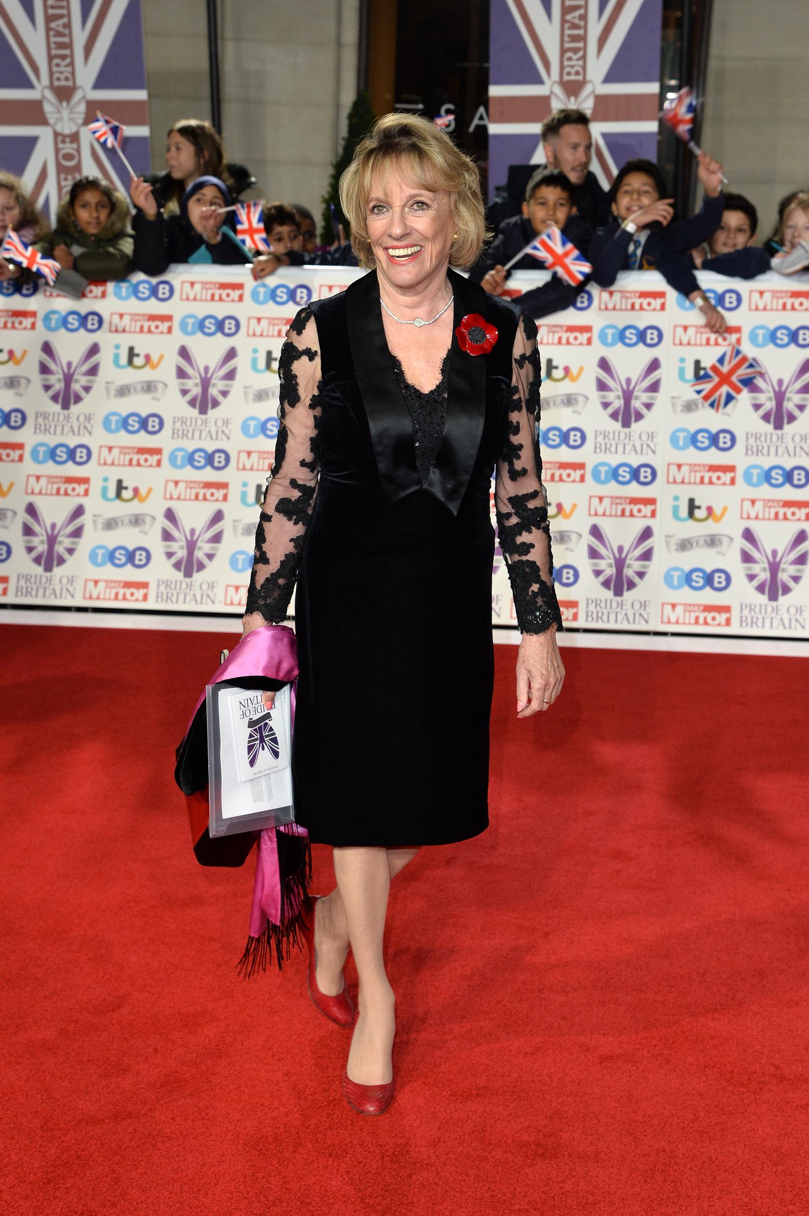 Dame Esther Rantzen at the Pride of Britain Awards 2019 on October 28 in London, England. | Source: Getty Images