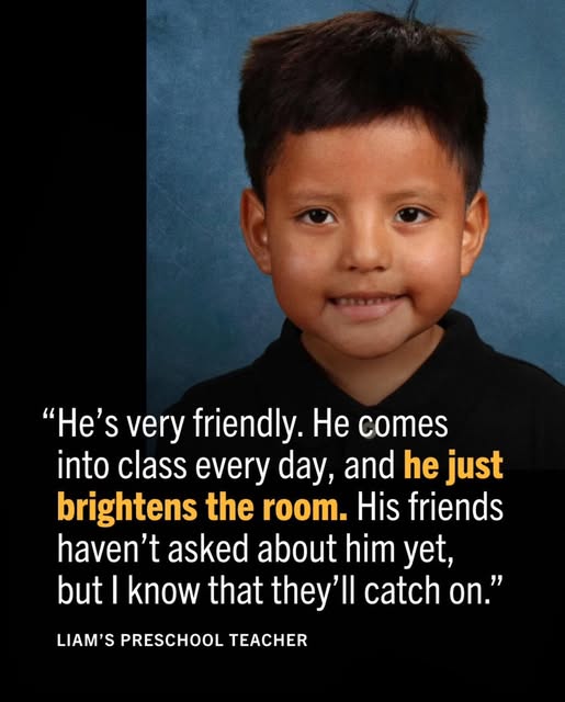 A picture of Liam Conejo Ramos seen in a post dated January 24, 2026 | Source: Facebook/christinaloreynews