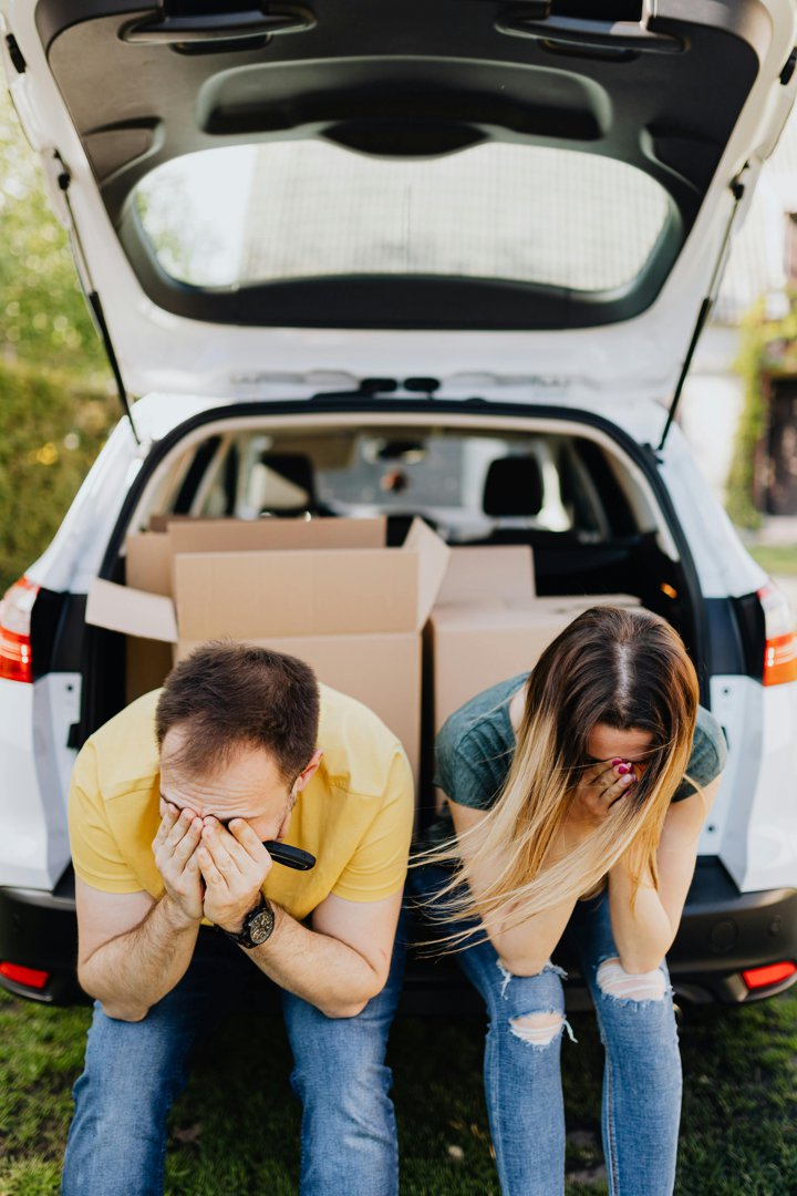 A stressed couple | Source: Pexels