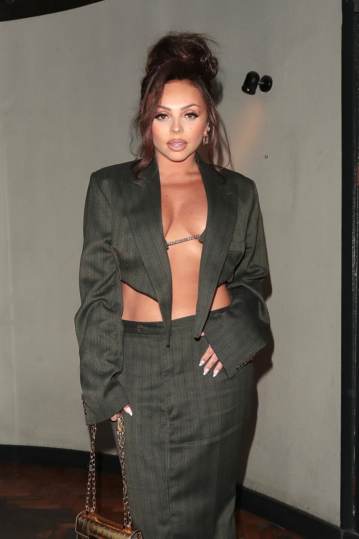 Jesy Nelson seen attending her music video screening at Everyman Screen on the Green on 13 April 2023 in London, England. | Source: Getty Images