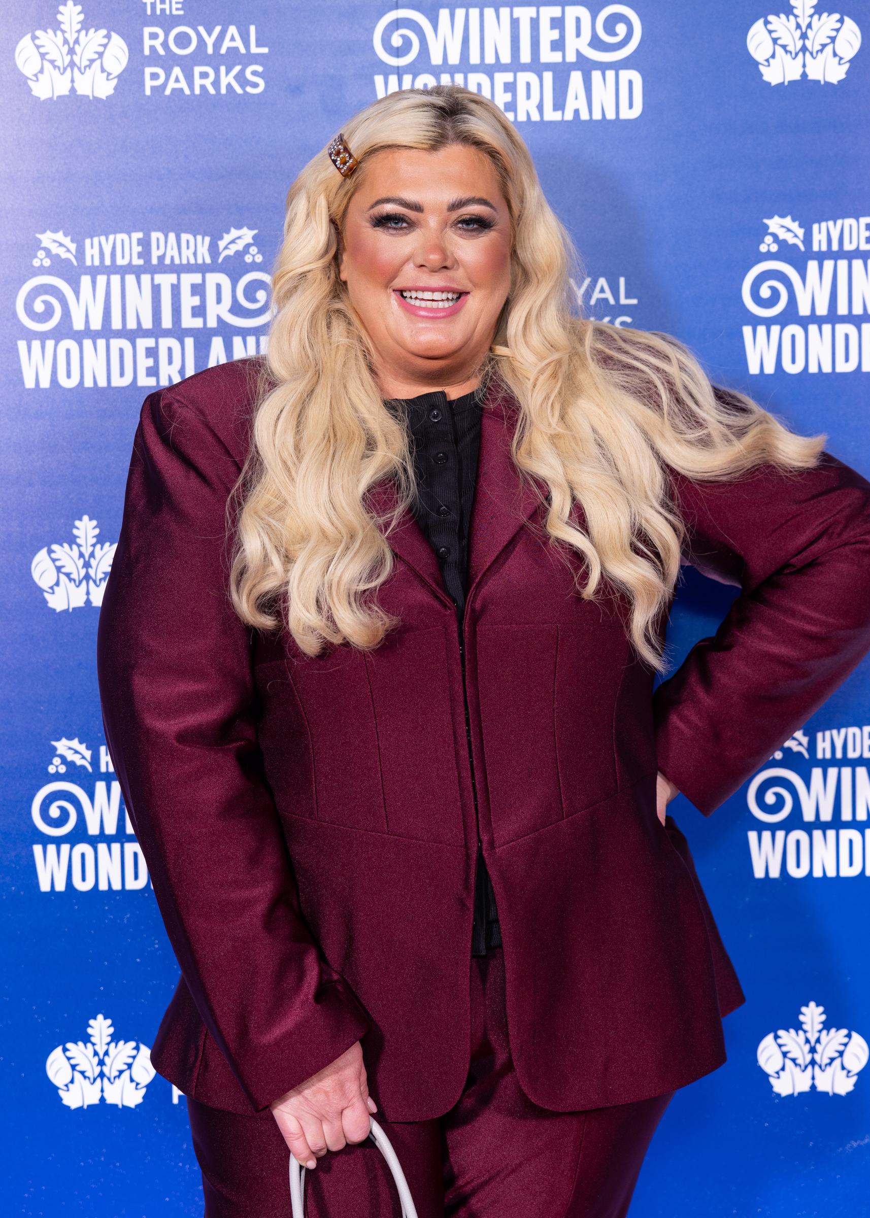 Gemma Collins attends the VIP preview event for Hyde Park Winter Wonderland at Hyde Park on 13 November 2025 in London, England. | Source: Getty Images