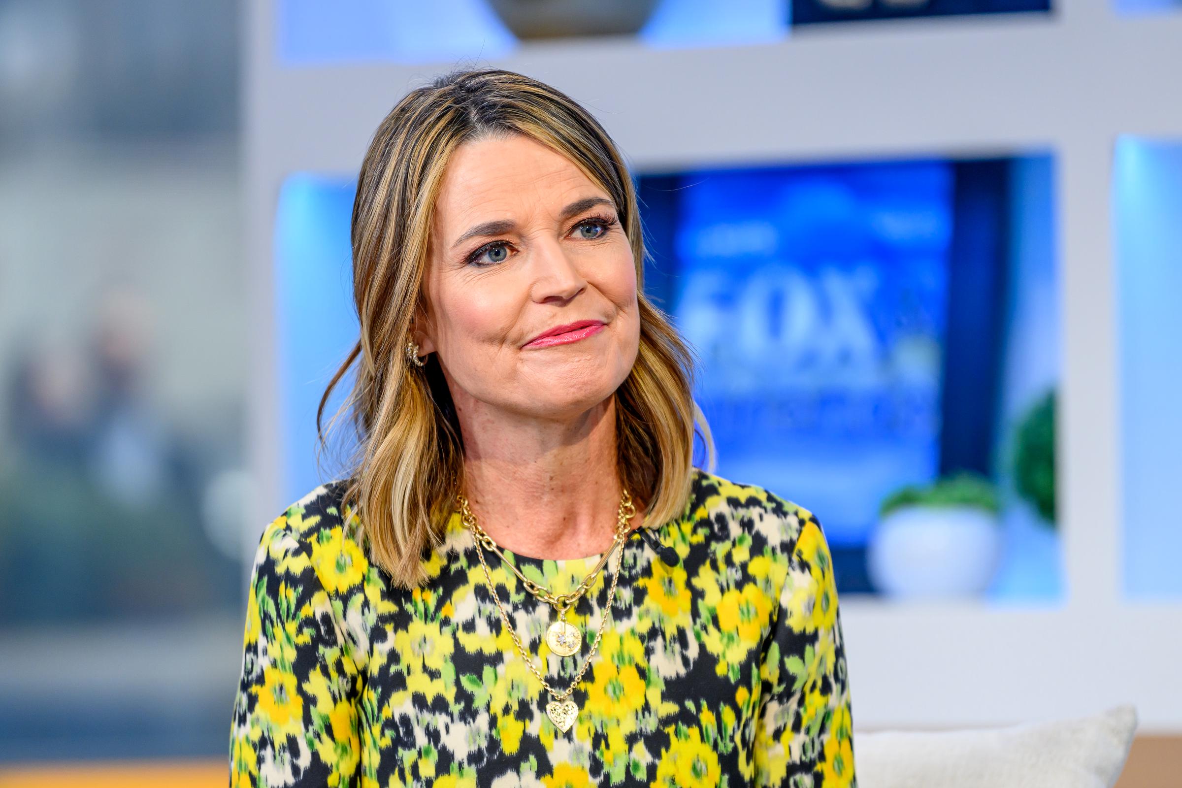 Savannah Guthrie appears on 