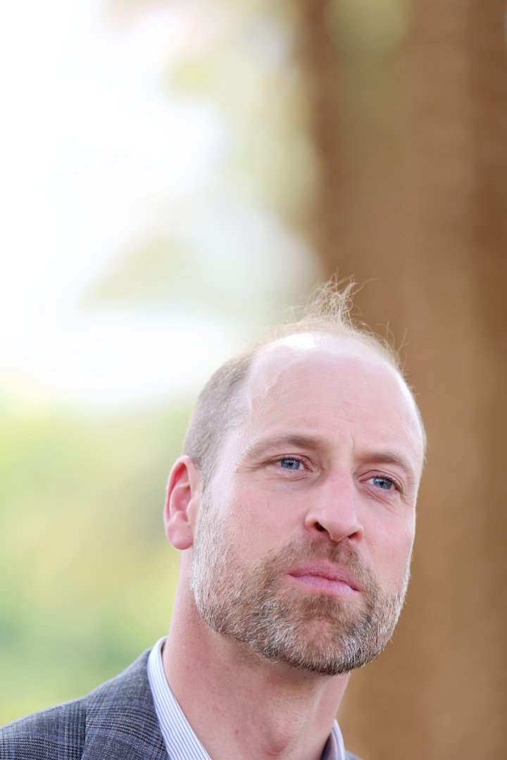 Prince William on the third day of his first official visit to Saudi Arabia at AlUla Oasis on February 11, 2026. | Source: Getty Images