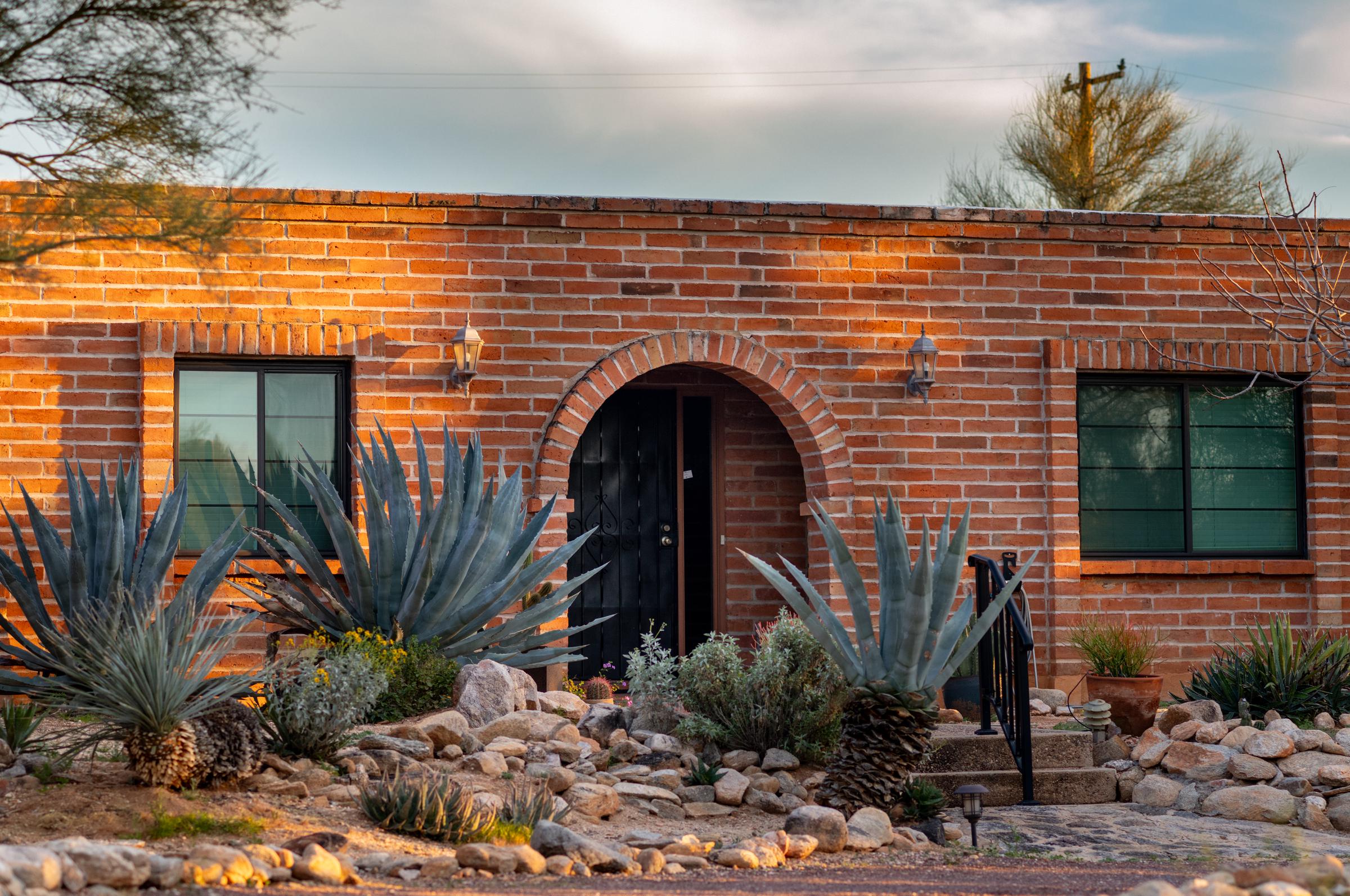 Nancy Guthrie's residence is seen on February 15, 2026 | Source: Getty Images