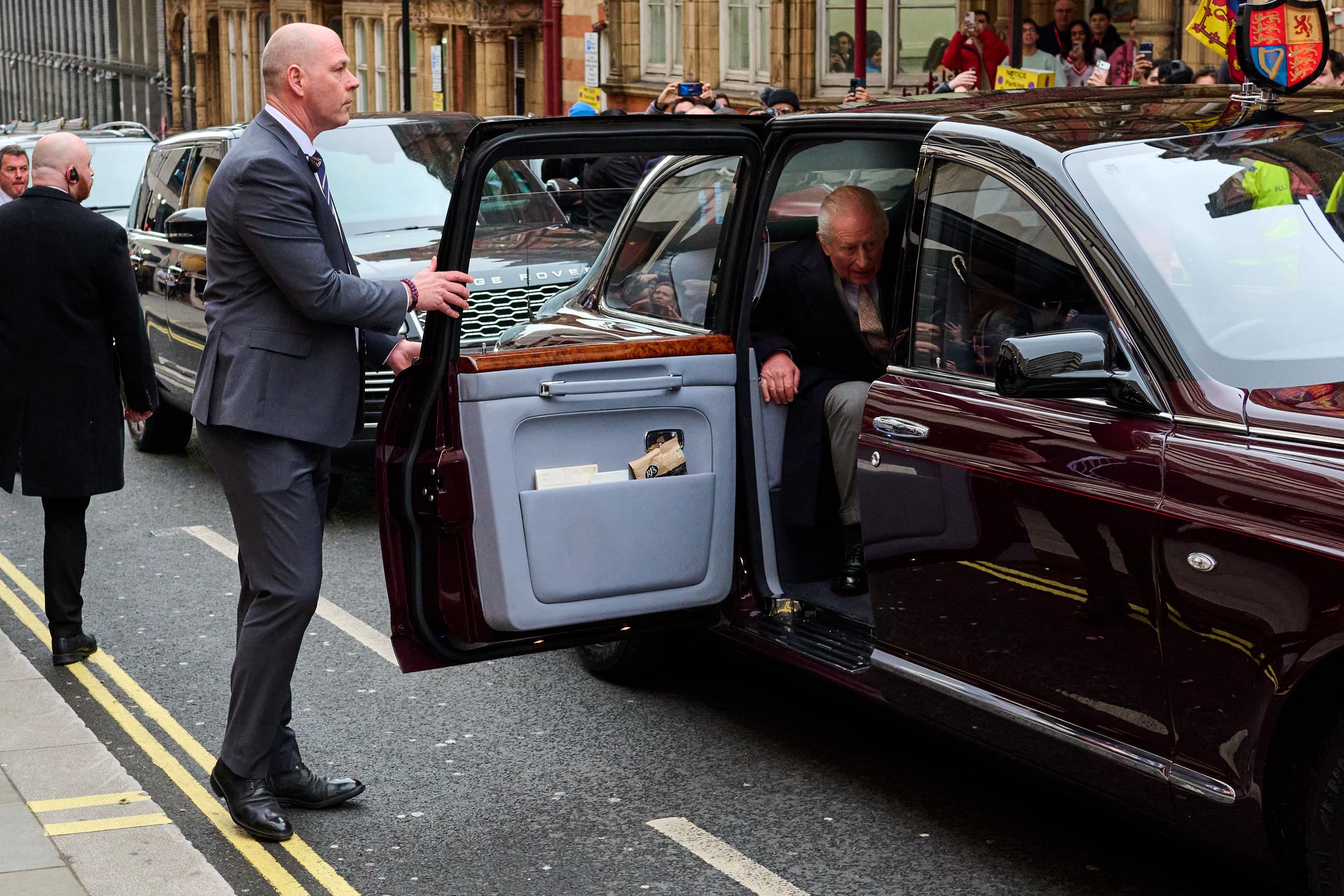 King Charles III attends the first day of London Fashion Week at NEWGEN 180 The Strand on February 19, 2026 in London, England.  | Source: Getty Images