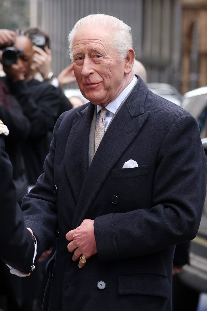 King Charles III on February 19, 2026 in London, England.  | Source: Getty Images