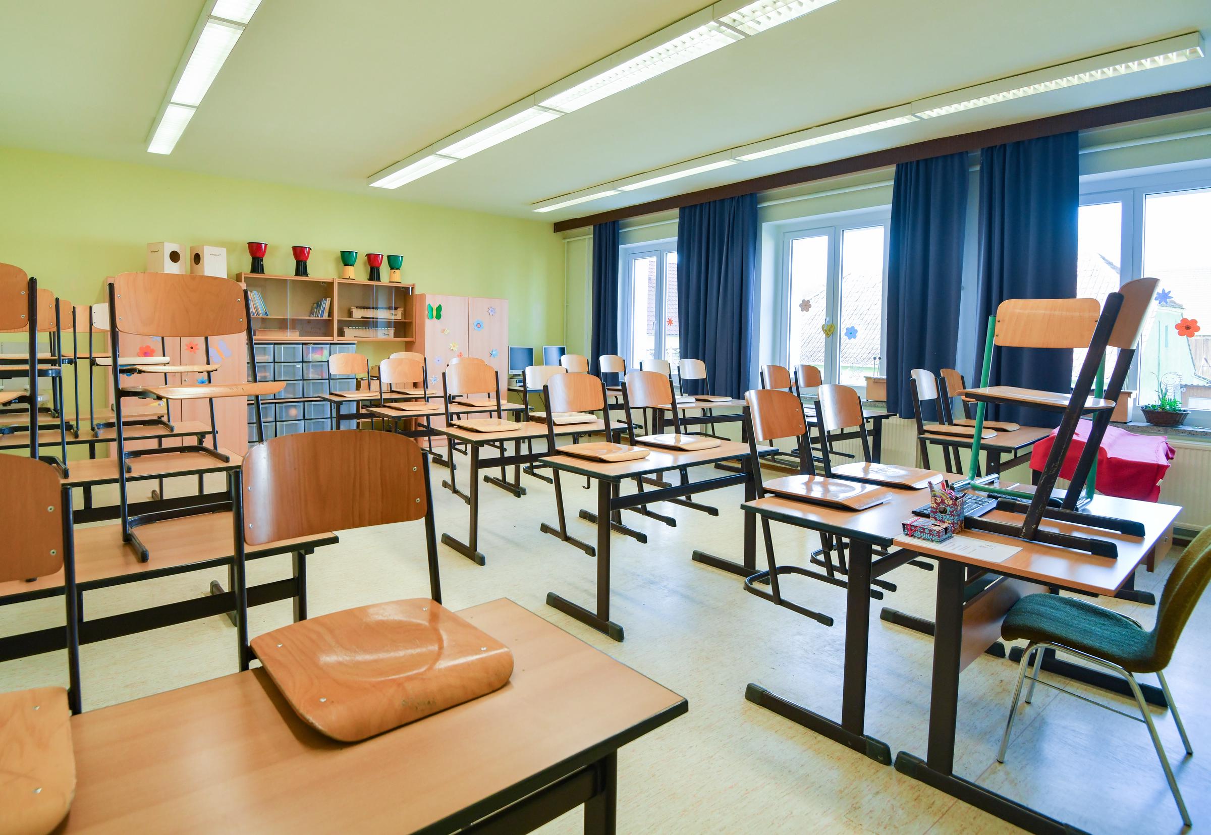 An empty classroom. | Source: Getty Images