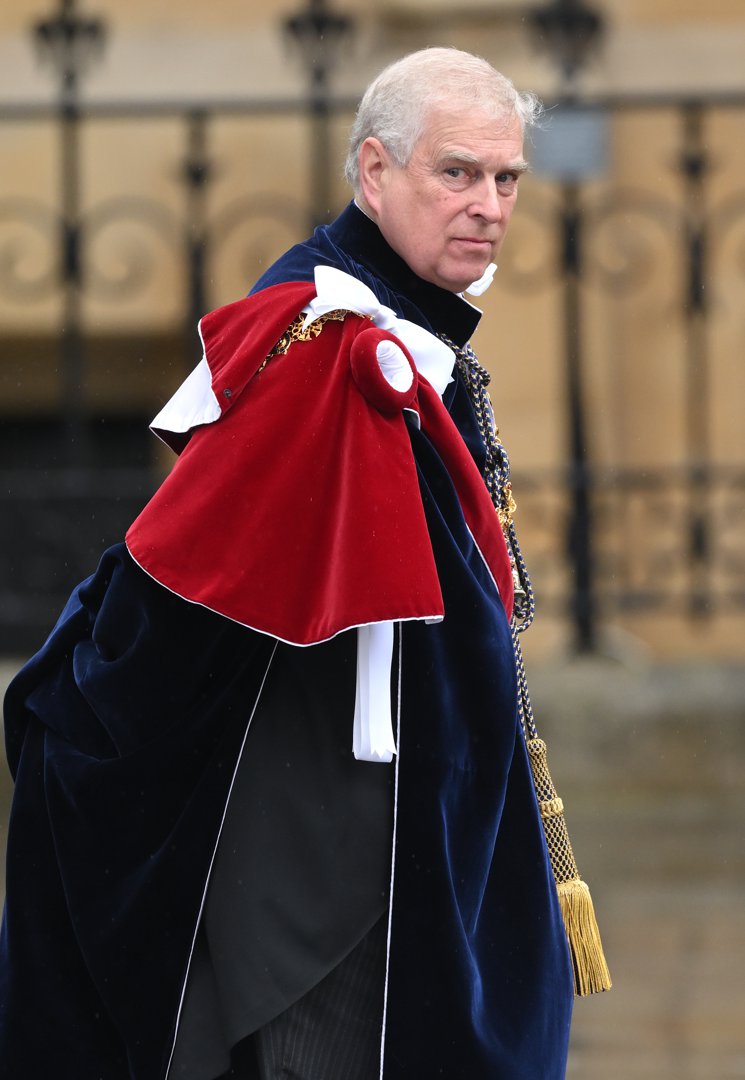Andrew Mountbatten-Windsor following King Charles III and Queen Camilla's coronation on 6 May 2023 in London, England. | Source: Getty Images