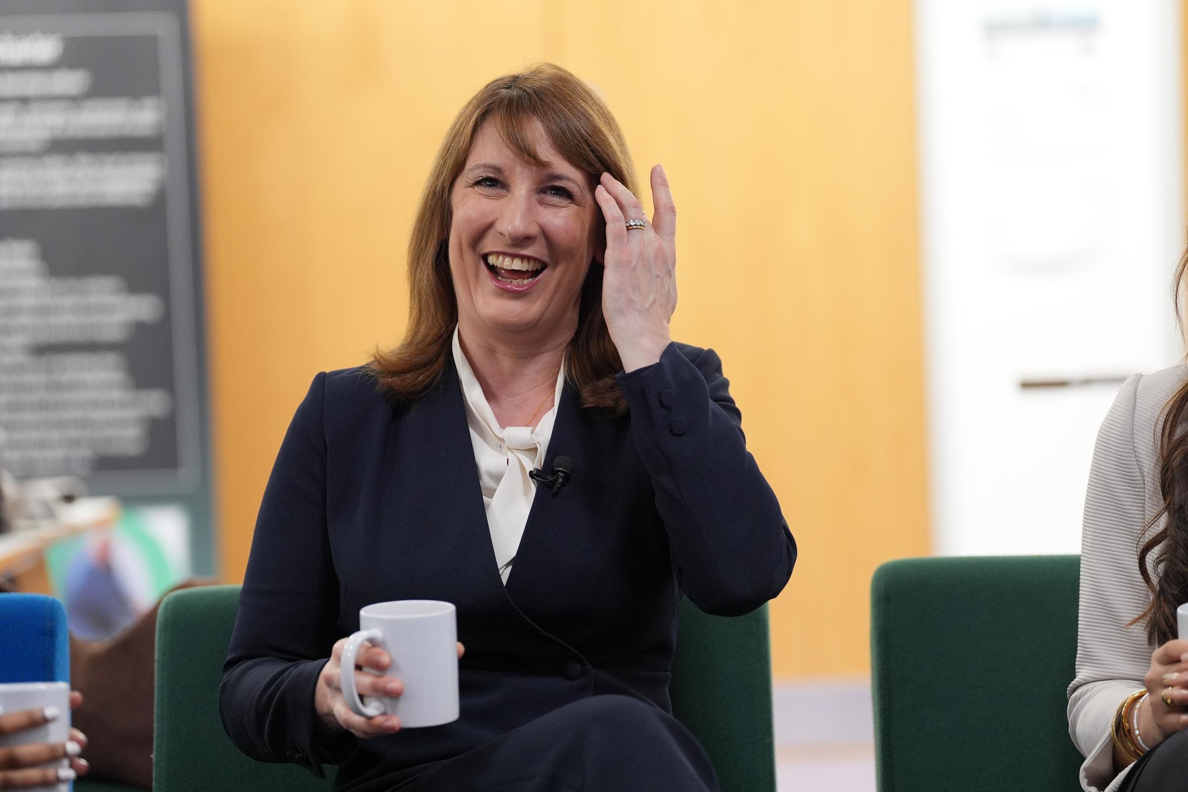 Chancellor of the Exchequer Rachel Reeves during a visit to the OpenReach training centre on 12 February 2026 in Sussex, England. | Source: Getty Images