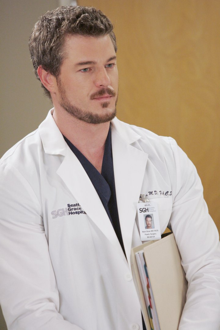 Eric Dane plays McSteamy on Season 3, Episode 10 of 
