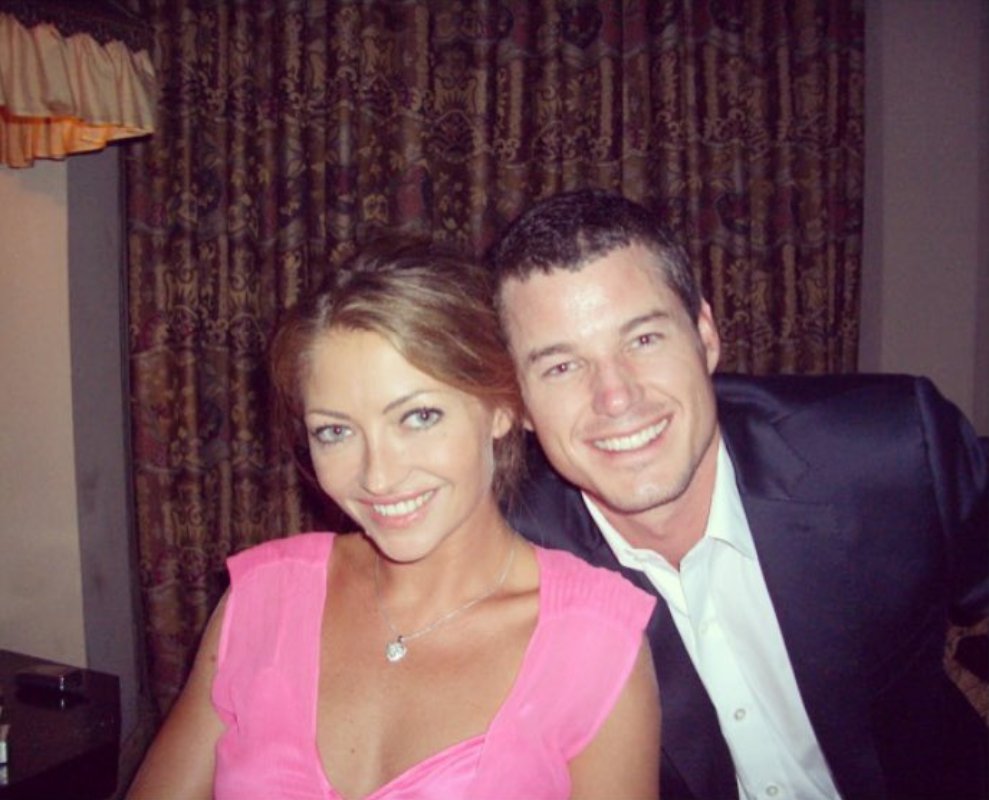 A throwback photo of Eric Dane and Rebecca Gayheart. | Source: Instagram/rebeccagayheartdane