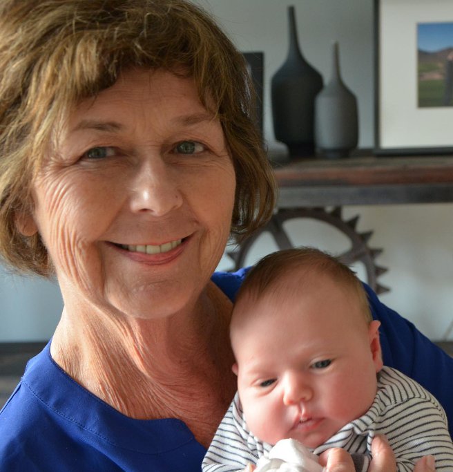 Nancy Guthrie pictured with one of her grandchildren. | Source: Instagram/savannahguthrie