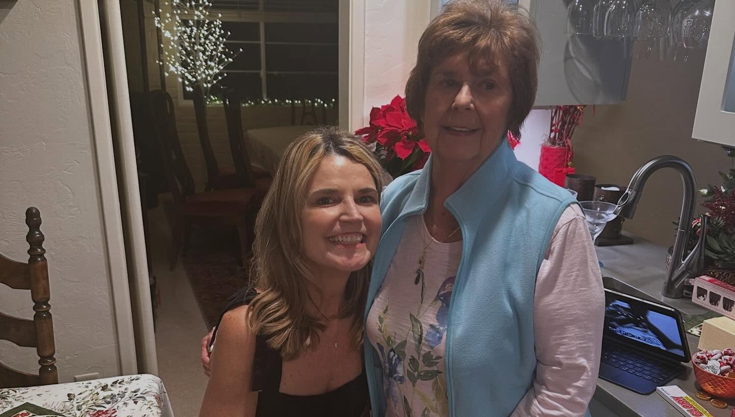 Savannah and Nancy Guthrie posing together, posted on December 28, 2025. | Source: Facebook/Savannah Guthrie