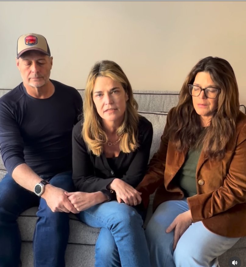 Savannah Guthrie and her siblings, Camron and Annie, send another message to their mother's captor, from a post dated February 8, 2026. | Source: Instagram/savannahguthrie