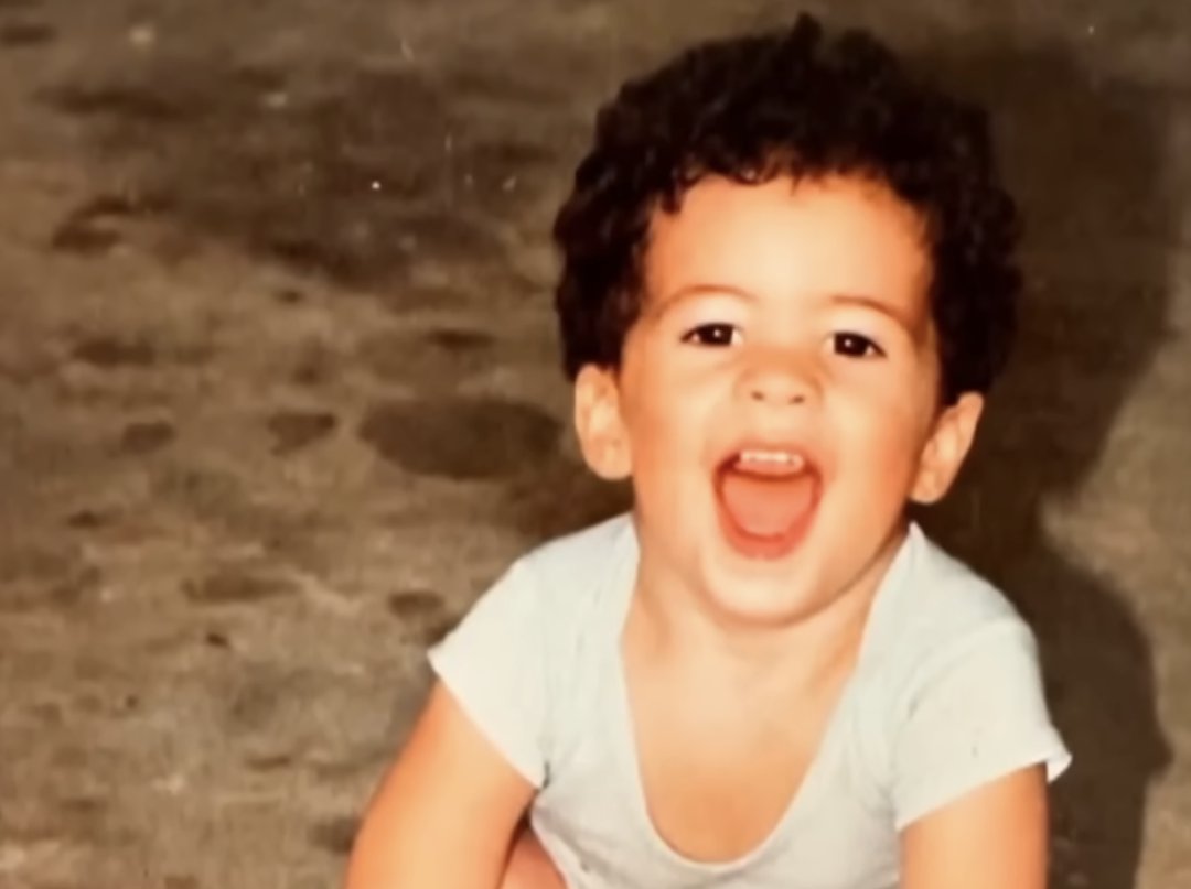 A young Bad Bunny is photographed mid-shout, from a post dated August 31, 2025. | Source: YouTube/TODAY