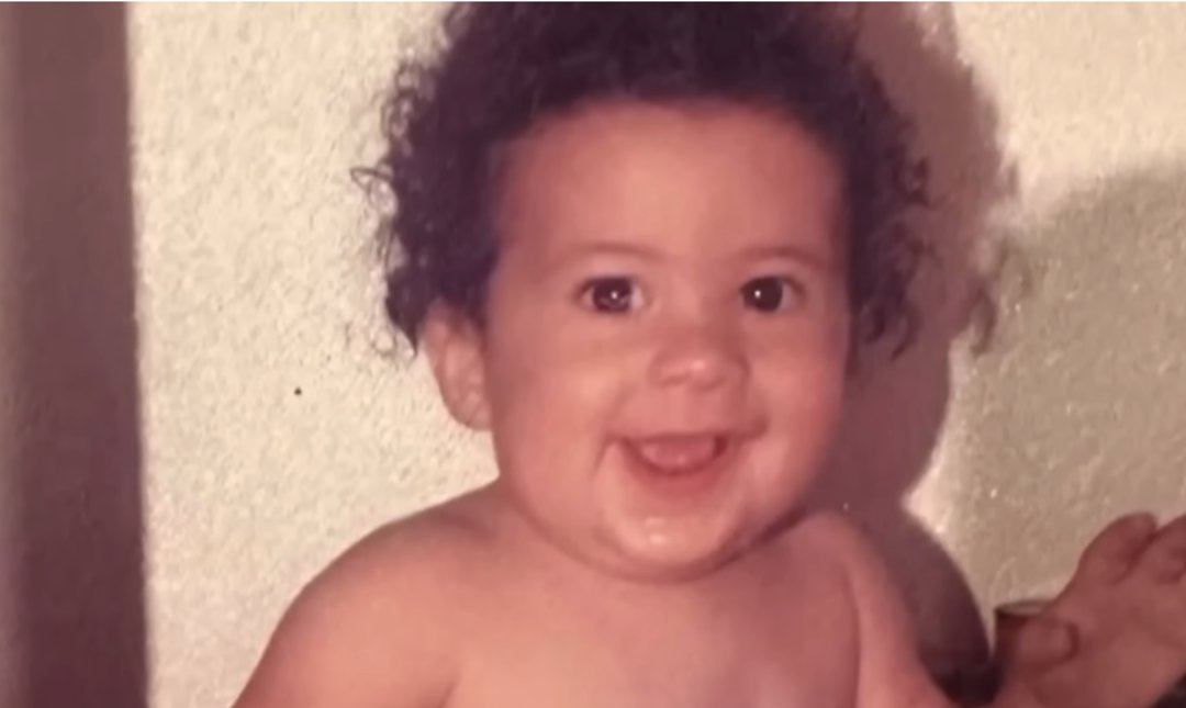 Bad Bunny as a baby, from a post dated August 31, 2025. | Source: YouTube/TODAY