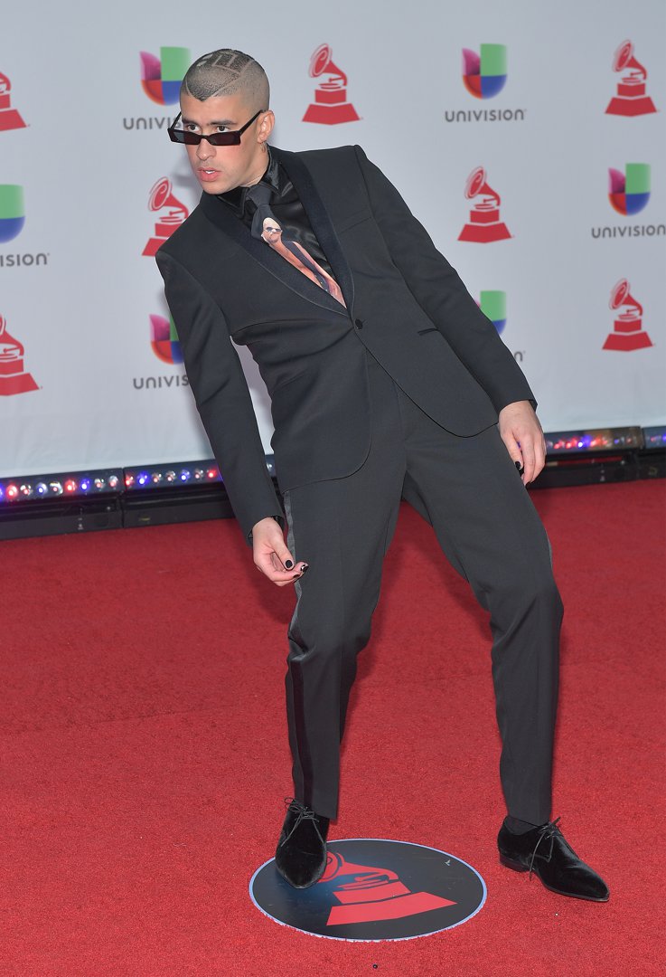 Bad Bunny attends the 19th annual Latin GRAMMY Awards at MGM Grand Garden Arena in Las Vegas, Nevada on November 15, 2018. | Source: Getty Images