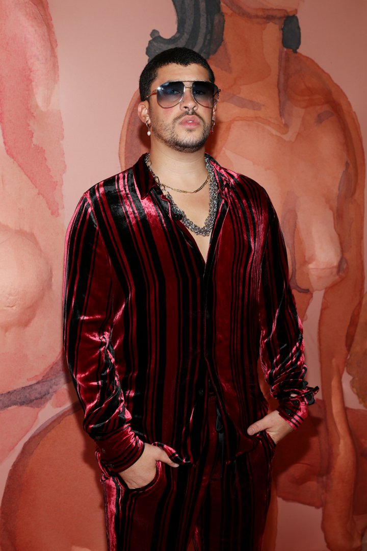 Bad Bunny attends the 2nd Annual Porn Hub Awards at Orpheum Theater in Los Angeles, California on October 11, 2019. | Source: Getty Images