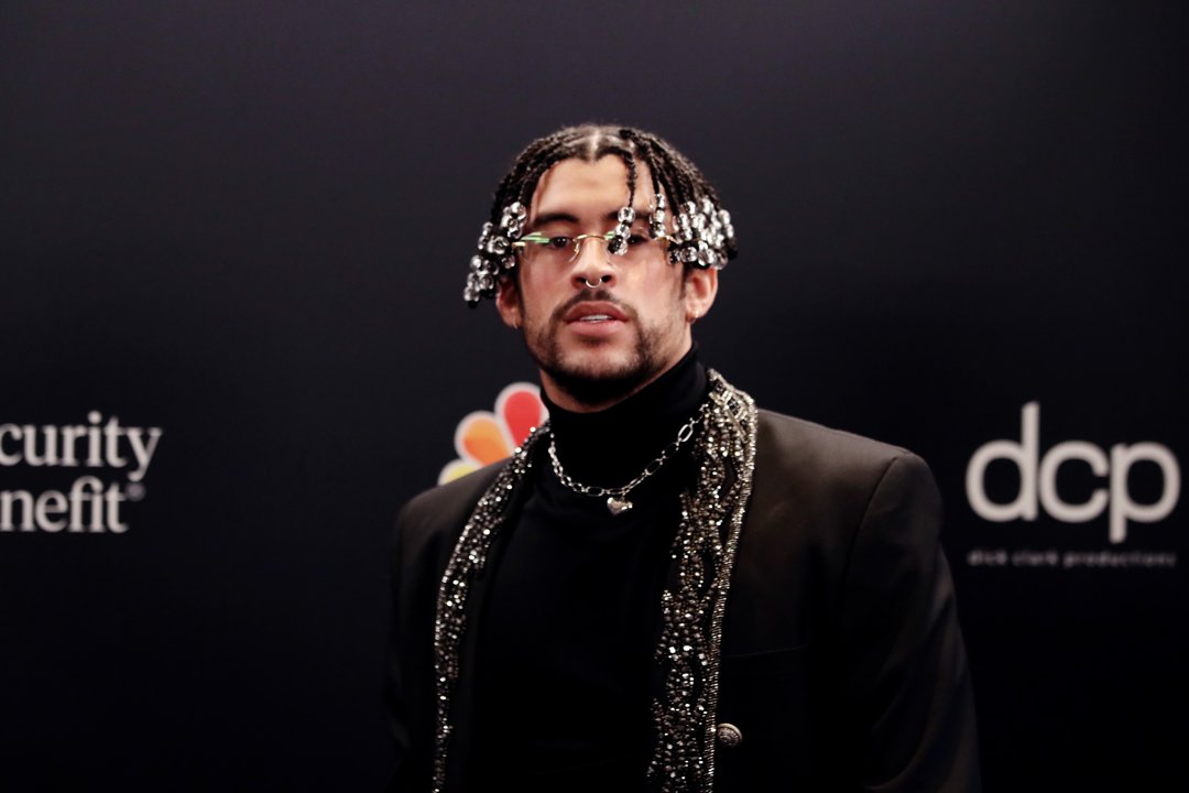 Bad Bunny attends the 2020 Billboard Music Awards, broadcast at the Dolby Theater in Los Angeles, California on October 14. | Source: Getty Imagers