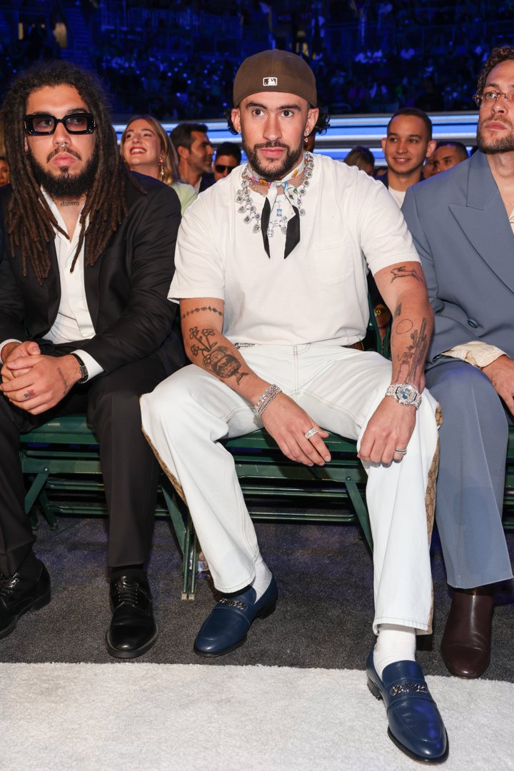 Bad Bunny at the Billboard Latin Music Awards 2023 held at Watsco Center in Florida on October 5. | Source: Getty Images