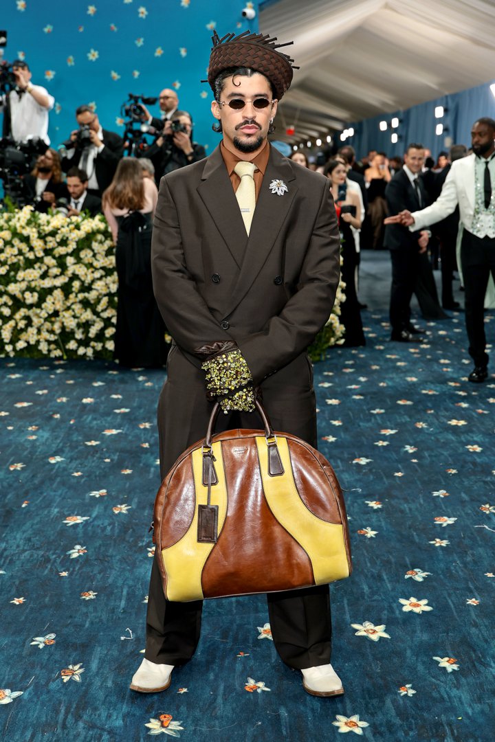 Bad Bunny attends the 2025 Met Gala Celebrating 