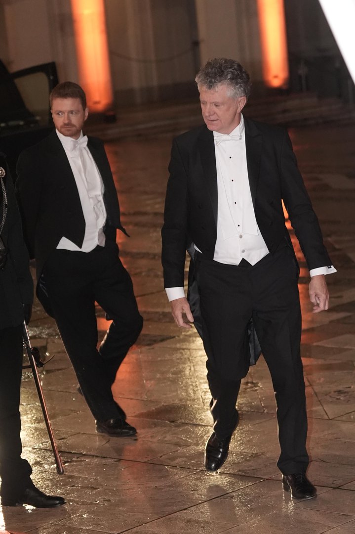 Morgan McSweeney and Jonathan Powell at the annual Lady Mayor's Banquet on December 1, 2025, in London, England. | Source: Getty Images
