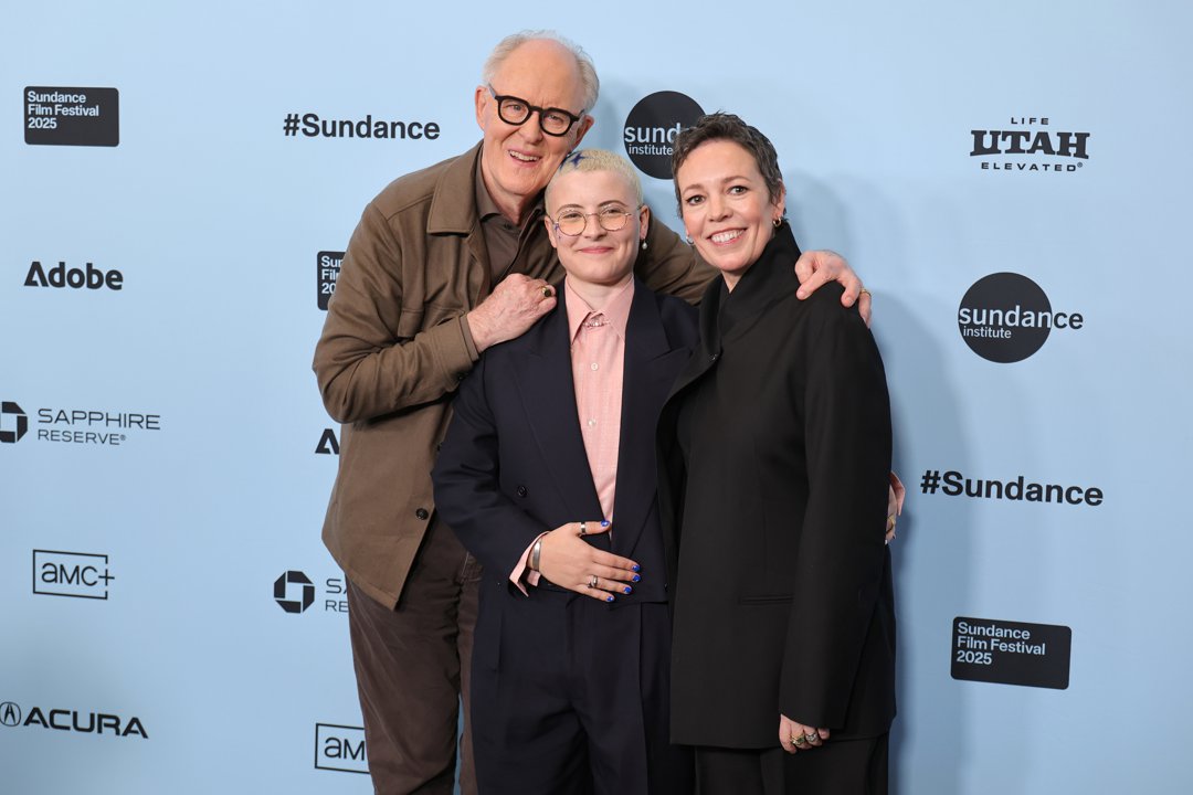 John Lithgow, Aud Mason-Hyde, and Olivia Colman attend the 