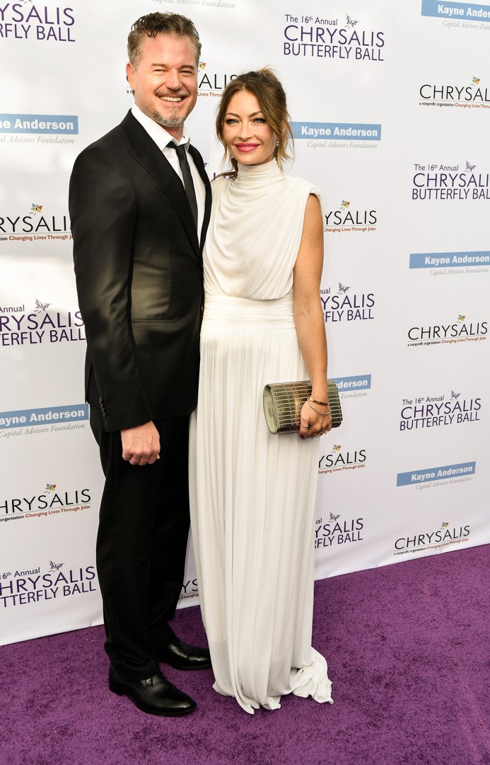Eric Dane and Rebecca Gayheart attend the 16th Annual Chrysalis Butterfly Ball on June 3, 2017, in Los Angeles, California | Source: Getty Images