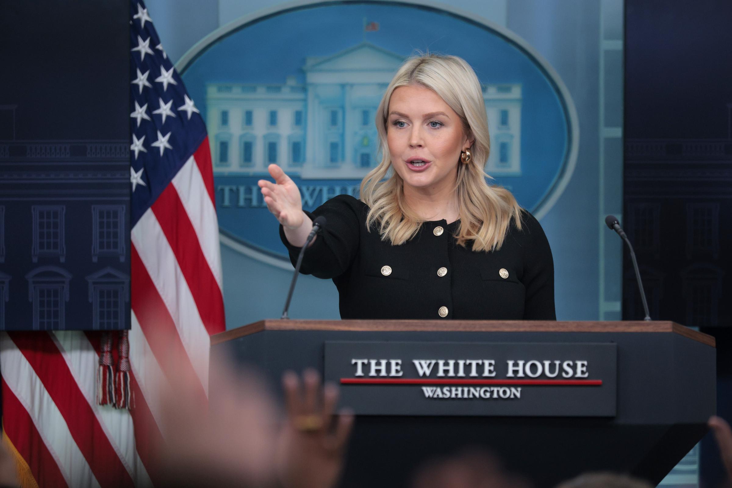 White House Press Secretary Karoline Leavitt. | Source: Getty Images