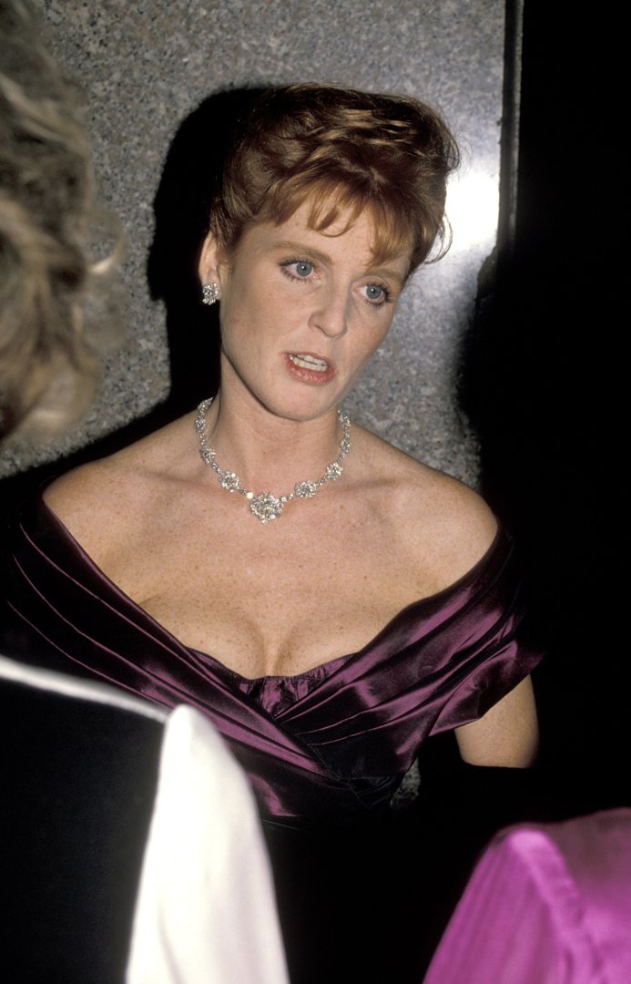 Sarah Ferguson during the American Association of Royal Family Trust Dinner Dance at Rainbow Room on 22 October 1990 in New York City. | Source: Getty Images