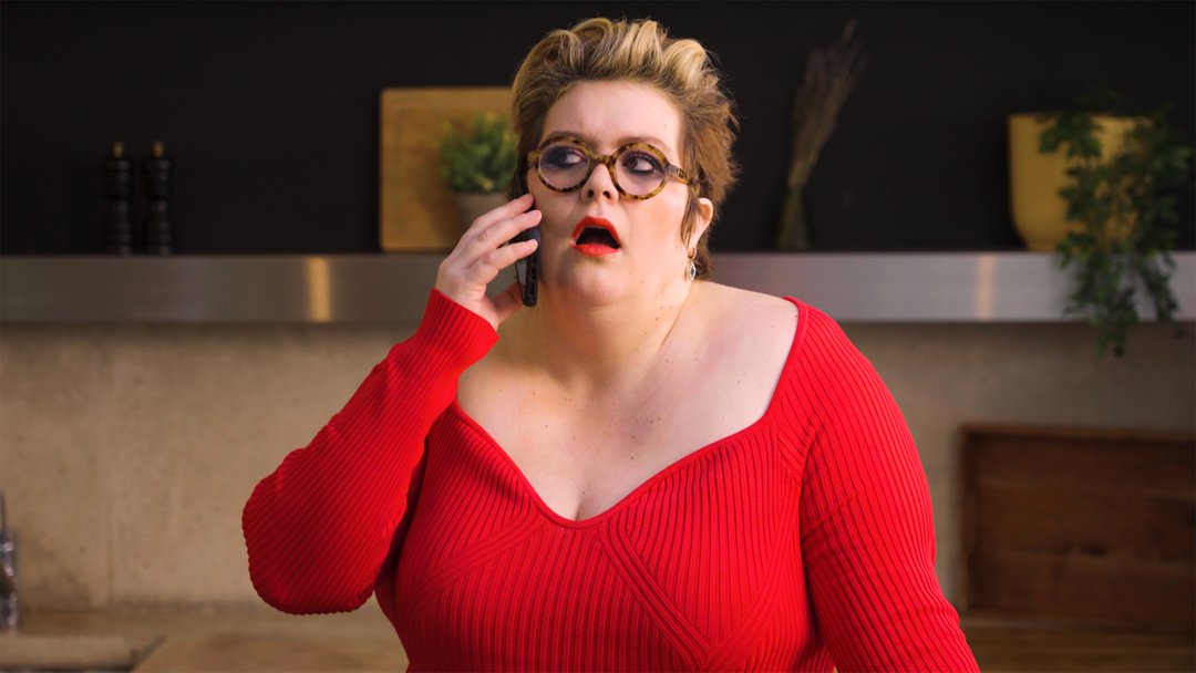 In this screengrab, released on 31 January 2024, Jayde Adams is seen during the launch video for Red Nose Day. | Source: Getty Images