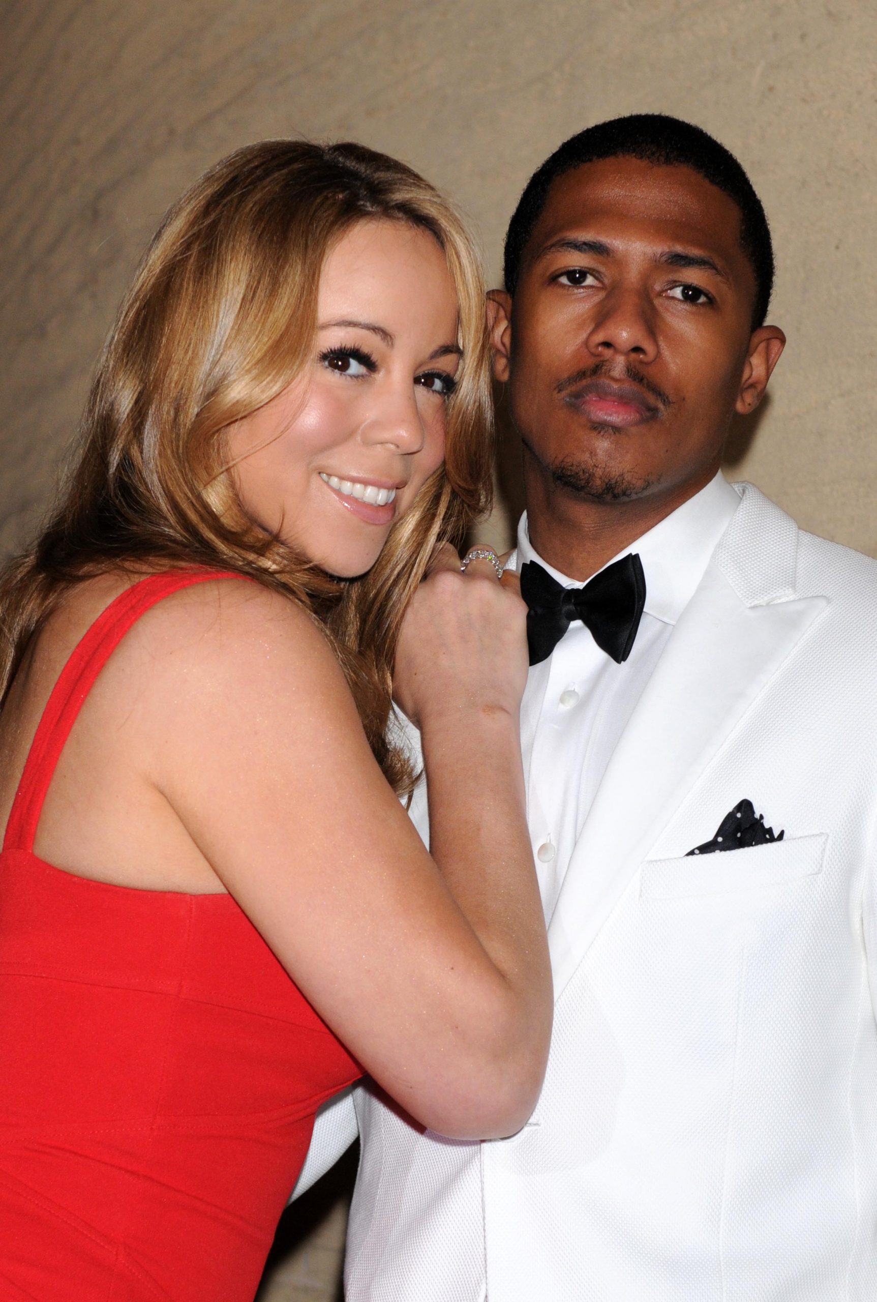 Mariah Carey and Nick Cannon at the World Music Awards in Monte Carlo, Monaco on November 9, 2008 | Source: Getty Images