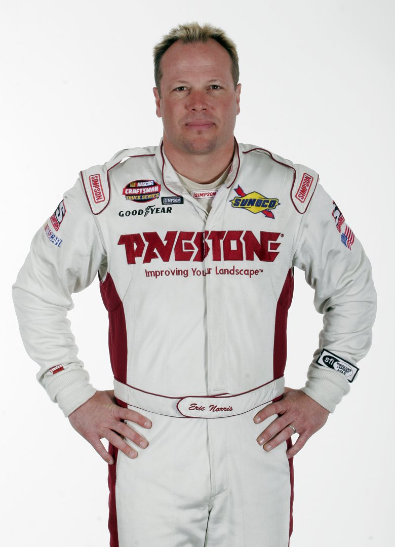 Eric Norris during the NASCAR Busch Series Stater Bros. 300 in California on February 26, 2005. | Source: Getty Images