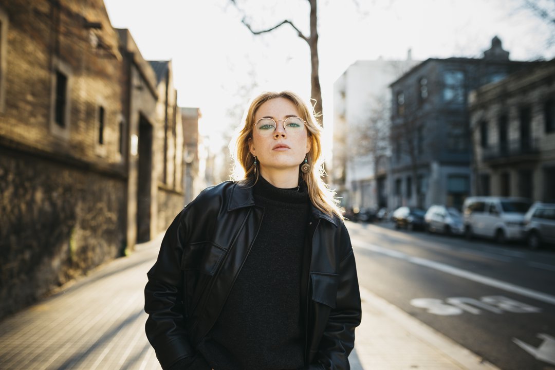 Portrait of a young blonde woman on the street | Source: Getty Images