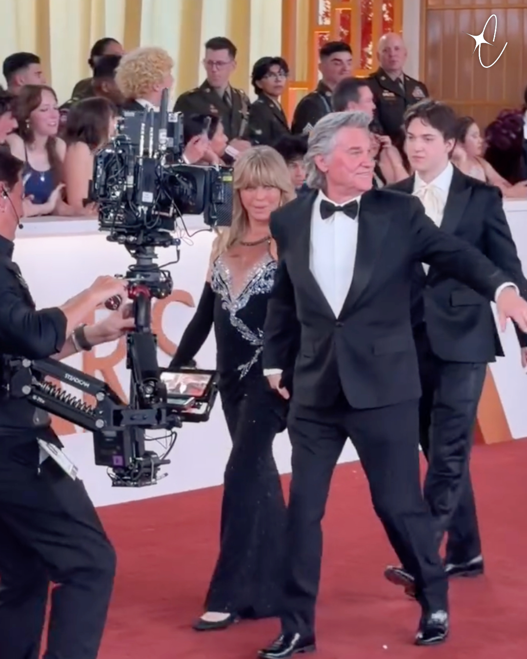 Goldie Hawn and Kurt Russell attend the 98th Oscars at Dolby Theatre on March 15, 2026, in Hollywood, California | Source: Instagram/goodmorningamerica